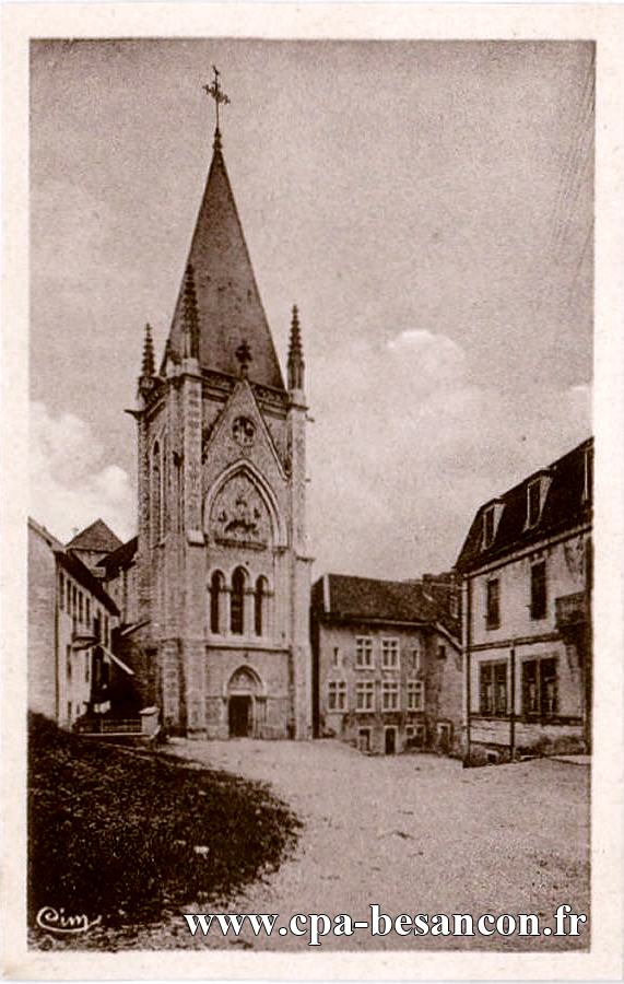 Sites Pittoresques de Franche-Comté 3 - MONTBENOIT (Doubs) - Le Clocher